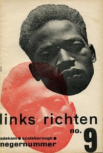 Het â€˜Negernummerâ€™ van Links Richten, ca. 1932-1933. Archief Universiteit van Amsterdam