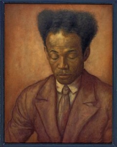 Portret van Anton de Kom door J. A. Donker Duyvis, 1938. Tropenmuseum, Amsterdam. Coll.nr. 3029-1