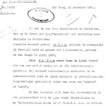 Document van de Centrale Inlichtingendienst waarin Anton wordt beschreven als een `gevaarlijk communistÂ´, 1932. Nationaal Archief