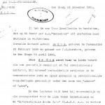 Document van de Centrale Inlichtingendienst waarin Anton wordt beschreven als een `gevaarlijk communistÂ´, 1932. Nationaal Archief